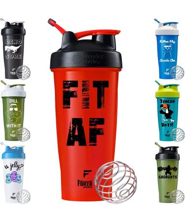 Blender Bottle x Forza Sports Classic 28 oz. Shaker - Fit AF | Buy Online - Buy Online on GoSupps.com