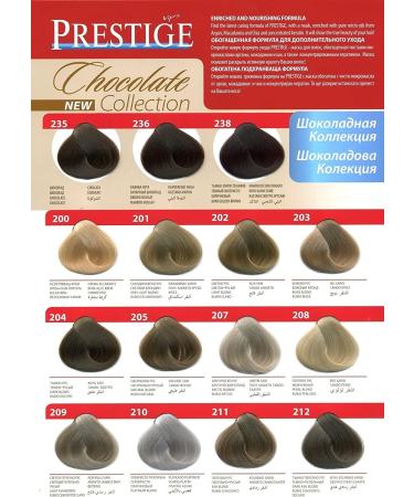  Vip's Prestige Cr me r sistante pour cheveux 238 fonc brun dor "Vip's Prestige" l'huile d'argan macadamia et chia/Cream hair dye Dark golden brown (2 pcs) - Buy Online on GoSupps.com