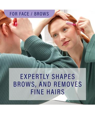 Touch-Up Dermaplaning Tool Set - 3ct Precision Cover | Eyebrow & Facial Razors for Women | Smooth Skin & Easy Shaving - Buy Online on GoSupps.com