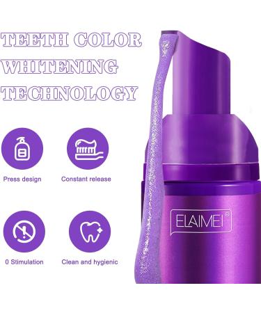 IJGD Lila Purple Toothpaste - Teeth Whitening Serum for Color Correction & Bright White Smile - Buy Online on GoSupps.com