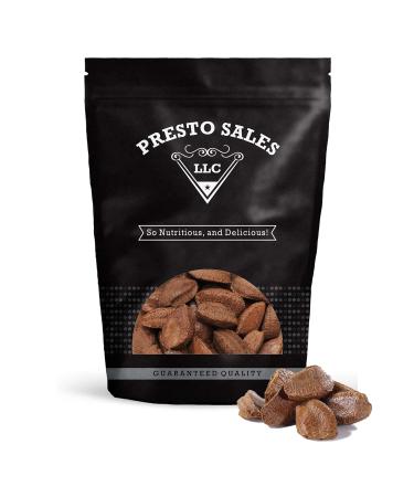 Brazil Nuts, In shell Polished Large, Raw, Brazil Origin, KETO, Vegan, Non-GMO And Natural, Whole, Superior, 5 lbs. Resealable Bags, supports your thyroid, 5 lbs. (80 oz), by Presto Sales 5.0 Pounds