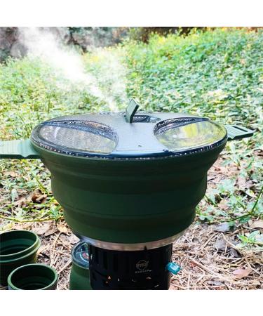 2.5L Collapsible Camping Cook Pot,Portable Cookware for Outdoor Hiking - Buy Online on GoSupps.com