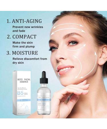 Boto Face Serum UK - Boto Face Serum for Women - Boto Stock Solution B5 - Anti Aging Face Care Serum - Anti Wrinkle Serum - Hydrating Serum 30ml - Reduce Fine Lines Wrinkles Hydrate & Plump Skin - Buy Online on GoSupps.com