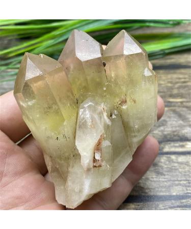 Citrine Quartz Pineapple Stone Natural Smoke Crystal Tower Minerals Reiki Raw Ornaments Home Decor (Color : 181g) - Buy Online on GoSupps.com