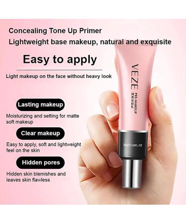  EXQST Veze Concealer & Brightening Primer - Face Brightening Primer - Smoothing & Oil Control Primer - Lasts 16 Hours - Buy Online on GoSupps.com