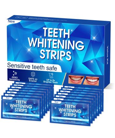 Teeth Whitening Kit Teeth Whitening Strips Teeth Whitening-14 Sessions 28 Strips Teeth Whitening Patch - Remove Deep Stains Safe and Suitable for Sensitive Teeth
