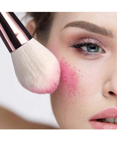 Travel Makeup Brush Set - 14 Small Make up Brush Sets for Women Makeup Brush Kit with LED Cosmetic Brush Set with Storage Box Portable Beauty Brush Set for Girls Womens White - Buy Online on GoSupps.com