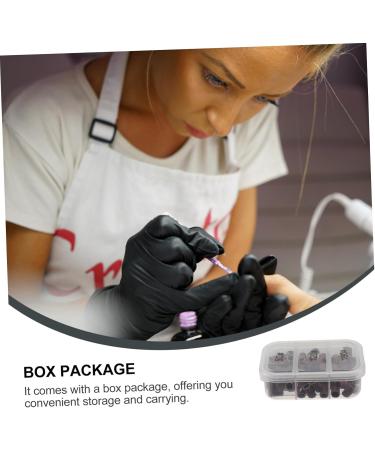 POPETPOP 1 Box boxed manicure circle nail sanding bands nail art accessories manicure tools pedicure tools Manicure Grinding bands Nail Head Accessories Nail Polishing Accessory gel 1.27x0.8cm Brown - Buy Online on GoSupps.com