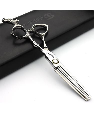 Professional 6-Inch Styling Scissors - Japanese Hairdresser Scissors with Chinese Dragon Design | 2-Piece Set for Hair Salons & DIY Haircuts - Buy Online on GoSupps.com