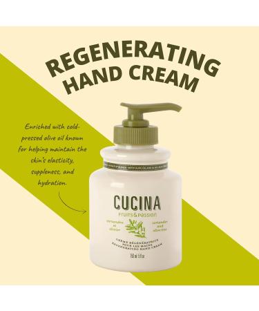 Cucina Fruits & Passion Kitchen Trio Holiday Gift Set - Hand Soap Hand Cream & Mist (Coriander & Olive) - Perfect Gift for Home & Kitchen - Buy Online on GoSupps.com