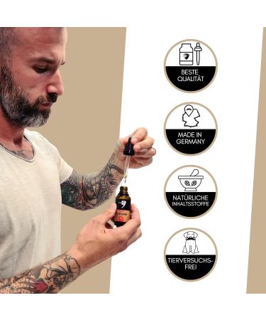 Buy G ld's Beard Oil for Men - 12 Months of Argan Oil Benefits | Softening & Masculine Fragrance | 2 x 30ml Pack | Premium Beard Care - Buy Online on GoSupps.com
