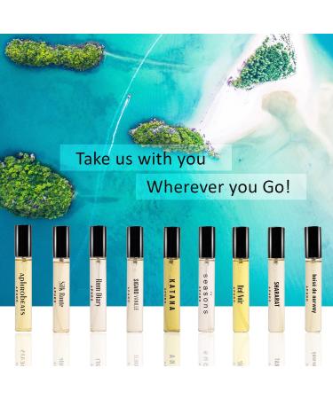 Katana By Aphro Eau De Parfum 10Ml Long Lasting Scent Fragrance With Notes Of Hinoki Japanese Tea & Mimosa Pocket Perfumes Travelling Fragrance For Men & Women Pack Of 1 - Buy Online on GoSupps.com