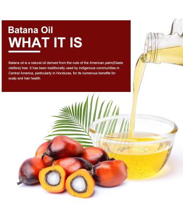 Unrefined Batana Oil for Hair Growth | Organic Nourishing Moisturizer | Repair Damaged Hair & Prevent Hair Loss | 4.0 Fl. Oz - Buy Online on GoSupps.com