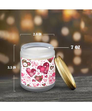 Vanilla Scented Candles 7 oz - Aromatherapy Jar Candles Gift Set for Women | Perfect Birthday & Valentine's Day Gifts - Buy Online on GoSupps.com