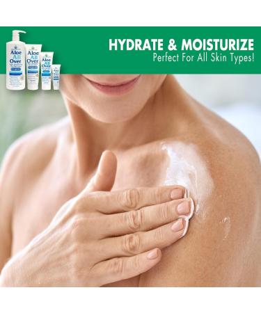 Knee & Elbow Stick 2.5 Oz + Aloe All Over Moisturizing Lotion 1 Oz Hydration Combo Pack Heals & Hydrates Dry Cracked Skin Enriched with 72% UltraAloe & Essential Oils 3.5 Fl Oz (Pack of 1) - Buy Online on GoSupps.com