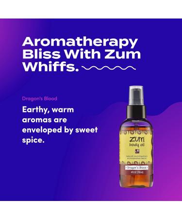 Zum Massage and Body Oil - Dragon's Blood - Natural Aromatherapy for Relaxation & Skin Care - 4 fl oz - Shop Internationally - Buy Online on GoSupps.com