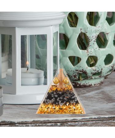 Beaupretty Crystal Ball Pyramid Ornament - Stunning Resin Decor & Artwork for Home | International Shipping Available - Buy Online on GoSupps.com