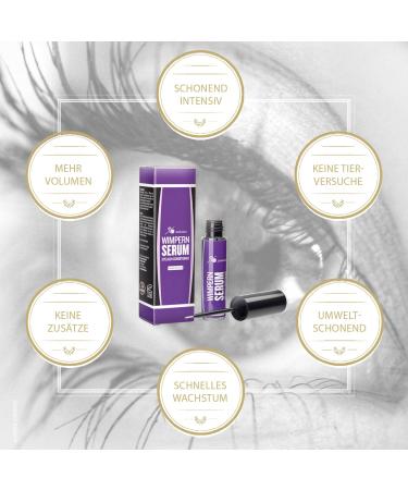 Eyelash Growth Serum 6 ml | Lengthen Eyelashes & Eyebrows | Bulk Pack Enhancer - Buy Online on GoSupps.com