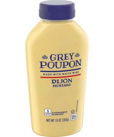 Grey Poupon Dijon Mustard 10oz Squeeze Bottle - Pack of 2 - Buy Online on GoSupps.com