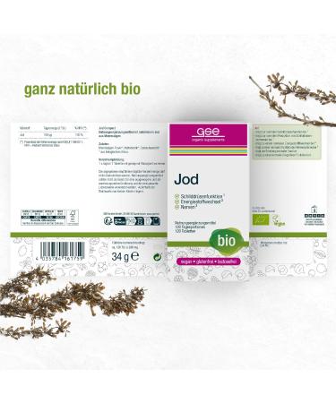 Buy GSE Iodine Compact Tablets - 100% Organic High-Dose Iodine No Additives Ships Internationally - Buy Online on GoSupps.com