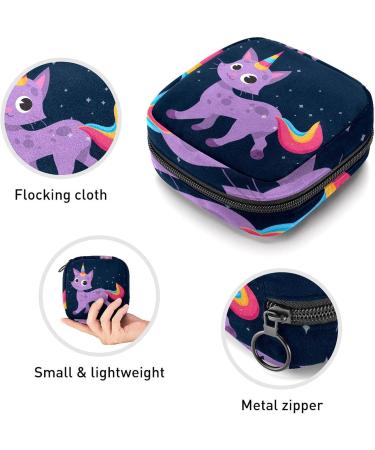 Sanitary Napkin Storage Bags | Unicorn Portable Period Kit Bag for Women & Girls | Nursing Pad Holder Pouch - Buy Online on GoSupps.com