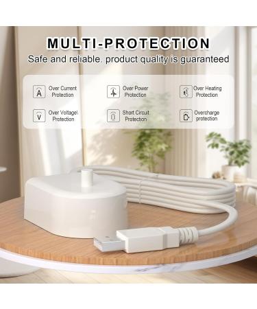 Replacement Philips Sonicare ProtectiveClean 4100 Charger Base - Compatible with Sonicare 5100 5300 6500 HX6100 HX6000 HX8000 HX9000 - Waterproof Power Cord - Buy Online on GoSupps.com