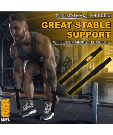 Movestone Cotton Padded Lifting Wrist Straps for Weightlifting and Deadlifting - Buy Online on GoSupps.com