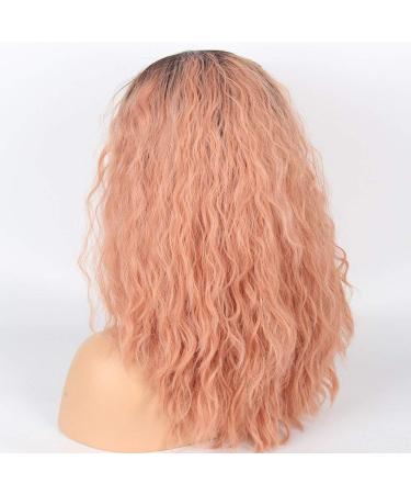 Buy Cpalsen Ombre Candy Pink Lace Front Wig | Heat-Resistant Curly Bob Replacement International Shipping Available - Buy Online on GoSupps.com