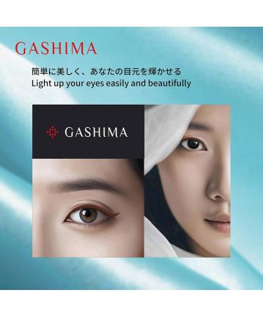 GASHIMA Liquid Eyeliner Dark Brown Unique Waterproof Formula Quick Dry 24 Hours Long-Lasting Smudge Free 0.1mm Easy-to-Draw Brush Tip Ultra Fine Line Made in Japan - Buy Online on GoSupps.com