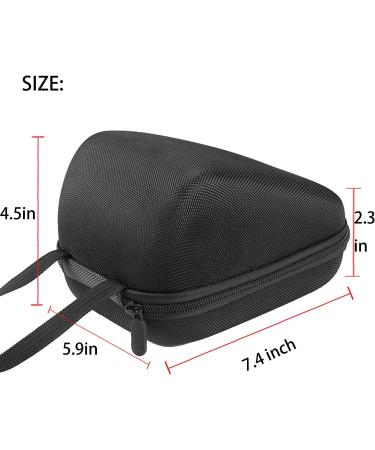 Hard Carrying Case for Omron Blood Pressure Monitors - Protective Travel Bag for Omron 10 Series, 7 Series, 5 Series & 3 Series - BP785N, BP786, BP791IT, BP742N - Black - Buy Online on GoSupps.com