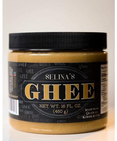 Selina's Ghee 16 oz - Pure Clarified Butter - 1 Pack - Buy Online on GoSupps.com