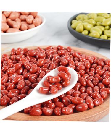 4pcs Artificial Red Beans Photography Props Realistic Red Beans Realistic Faux Beans Simulation Beans Fake Cherries Fake Strawberries Artificial Beans Model Fake Beans Nut Food Pvc Redx4pcs 1x0.6cmx4pcs - Buy Online on GoSupps.com