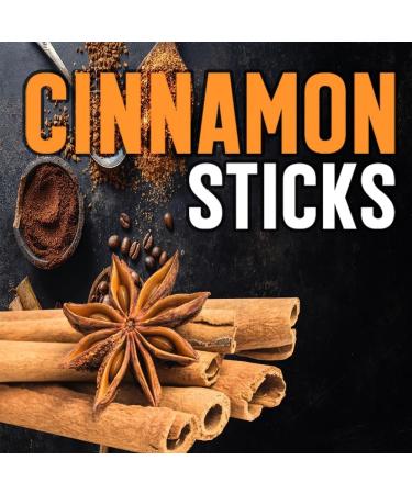 ZYBUX Cinnamon Sticks - Premium Quality Quills 100g - Buy Online on GoSupps.com