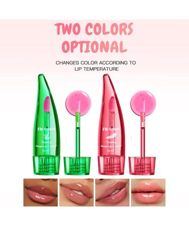 Aloe Vera Chili Lip Oil - Natural Color Changing Lip Plumping Gloss - Long Lasting - Moisturizing - Non-Sticky - For Lip Care - Prevents Dry Lips and - Buy Online on GoSupps.com