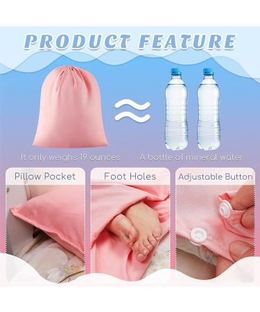 Irenare Self Tan Sleep Sack - Lightweight Sleeping Bag Liner for Self Tanner - Pink - Buy Online on GoSupps.com