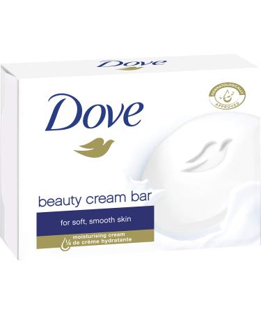 Dove White Moisturizing Cream Beauty Bar  3.5 Ounce