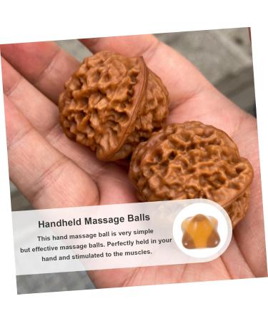 Homsfou Finger Massage Ball - Manual Roller for Plantar Fasciitis & Decompression | Ideal for Gym & Adult Massage Gear - Buy Online on GoSupps.com