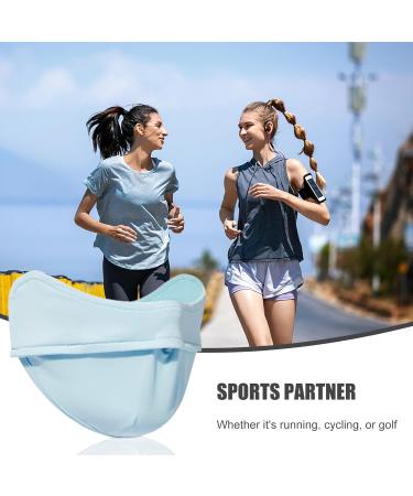 UV Protection Masques | UPF 50+ Anti-UV Face for Women - Breathable Face Quick Drying Masque to Block UVA and UVB Rays for Hiking Travelling Blue - Buy Online on GoSupps.com