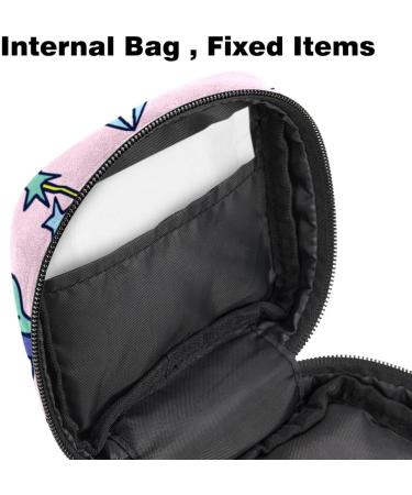 Portable Women's Menstrual Cup & Tampon Bags | Colorful Unicorn Design for Teens - Buy Online on GoSupps.com