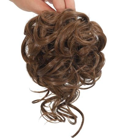 Claw Messy Bun Hairpiece Clip | Wavy Curly Chignon Updo | Synthetic Ponytail for Women and Girls - Buy Online on GoSupps.com