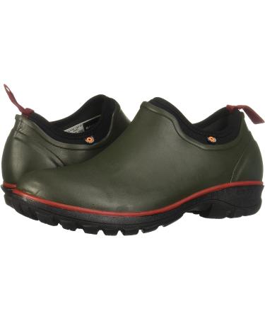 BOGS Men's SAUVIE Slip-On Rain Boot 9 - Dark Green - Buy Online on GoSupps.com
