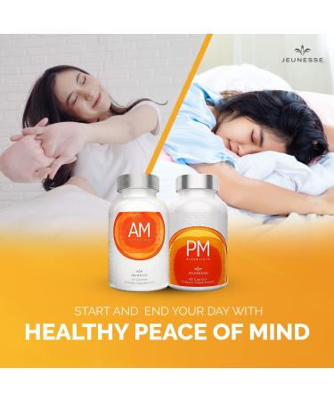 Jeunesse Global AM/PM Essentials: Youthful Day & Night Nutritional Support - Buy Online on GoSupps.com