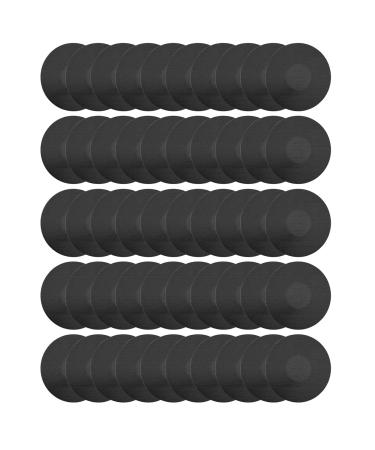 Sports Adhesive Protector Overpatch-Tape Sweat-proof Pack of 50pcs Self-Adhesive Patches Black