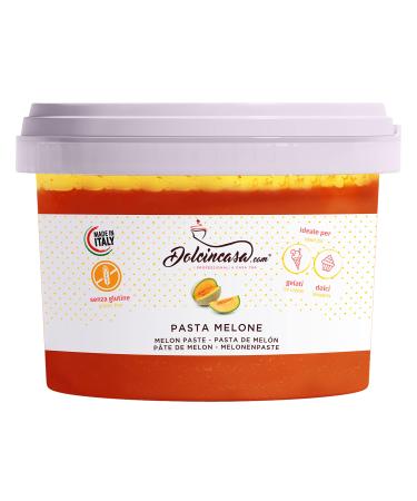 Melon Ice Cream Paste Gluten Free Fruit Ice Cream Product 500g