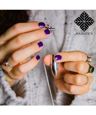 Buy Egyptian Thot Pendulum - Radiasthesia & Geobiology - Silver 38g - Esoteric Oracle Tool for Mood & Energy - International Shipping Available - Buy Online on GoSupps.com