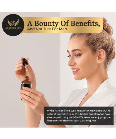 African Fly (2-Pack) - All Natural Vegan Supplement for Men (& Women) 40 50 60 Plus Years Old and Beyond Pack of 2 - Buy Online on GoSupps.com