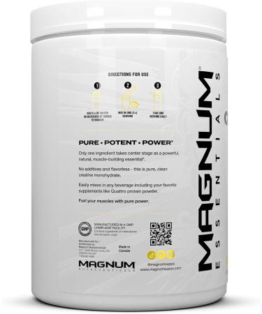 Magnum Nutraceuticals Micronized Creatine 100 200 Servings High-Purity & Fast-Absorbing Creatine Monohydrate for Strength Endurance & Muscle Growth - Buy Online on GoSupps.com