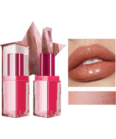  G n rique Shimmering Lipstick - Long-lasting moisturizing shimmer stick lightweight high-coverage lip tint | Moisturizing glossy lip reflective shine finish ideal for evening events - Buy Online on GoSupps.com