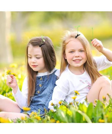 Angoily Bean Sprout Hair Clips 50 Pcs - Cute Green Plant Hair Accessories for Kids DIY - Perfect for School, Home, Party - Buy Online on GoSupps.com