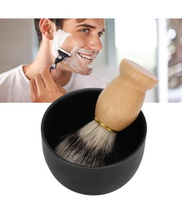 Ankroyu 2-Part Shaving Brush Set | Stainless Steel Bowl & Shaving Soap | Perfect Gift for Men - Fathers Husbands & Friends - Buy Online on GoSupps.com